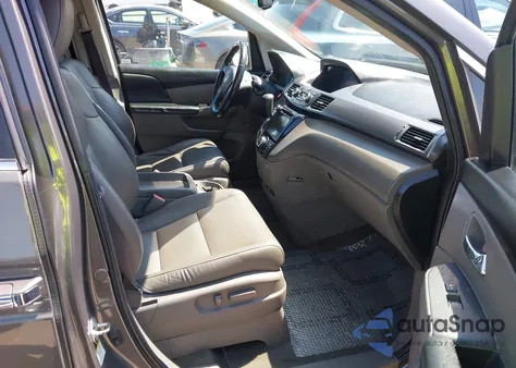 2014 Honda Odyssey Ex-L из США, поврежденный, VIN 5FNRL5H63EB012561